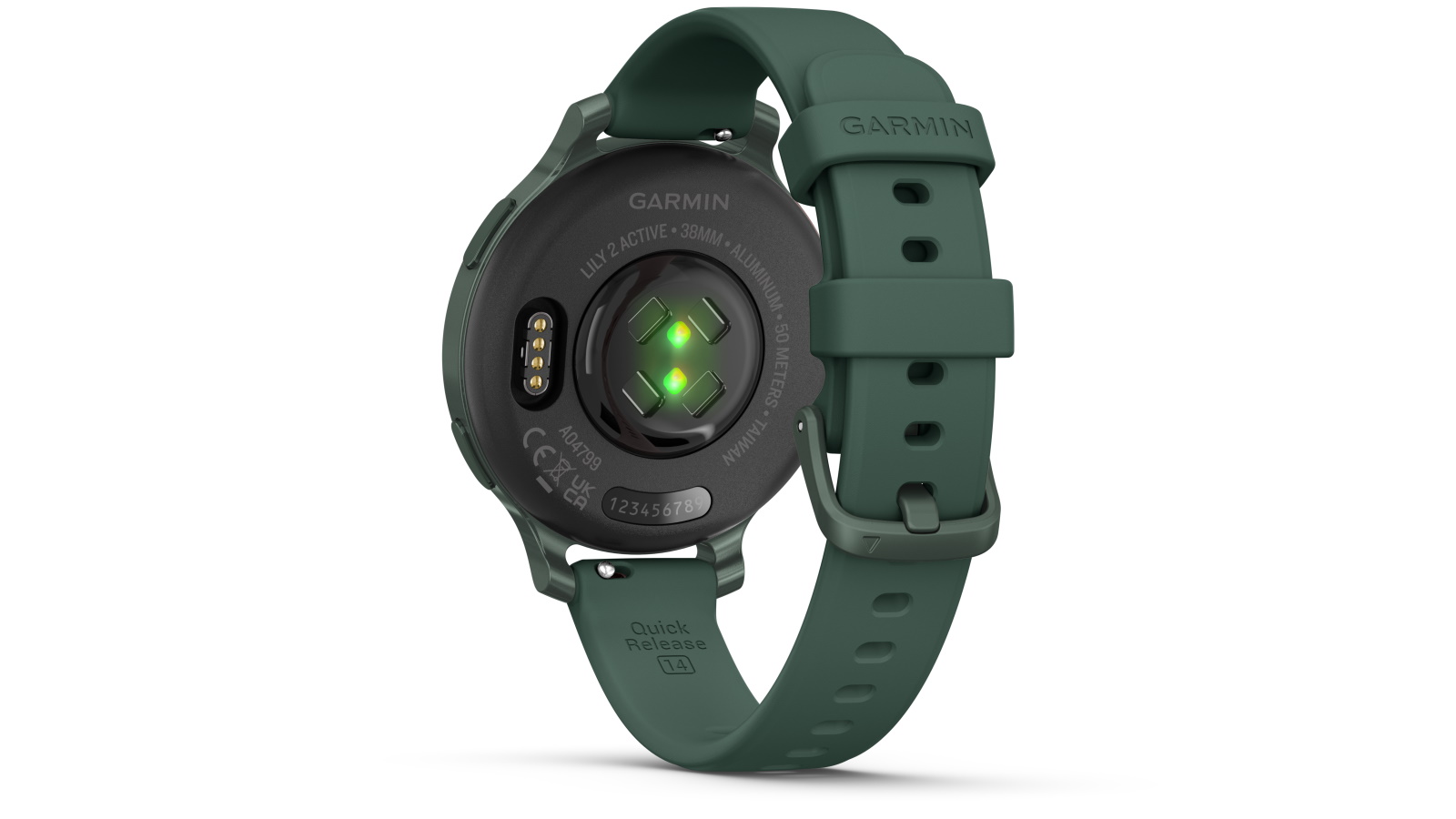 Garmin Lily Active Smart Watch Jasper Green Joyce Mayne - Main Image