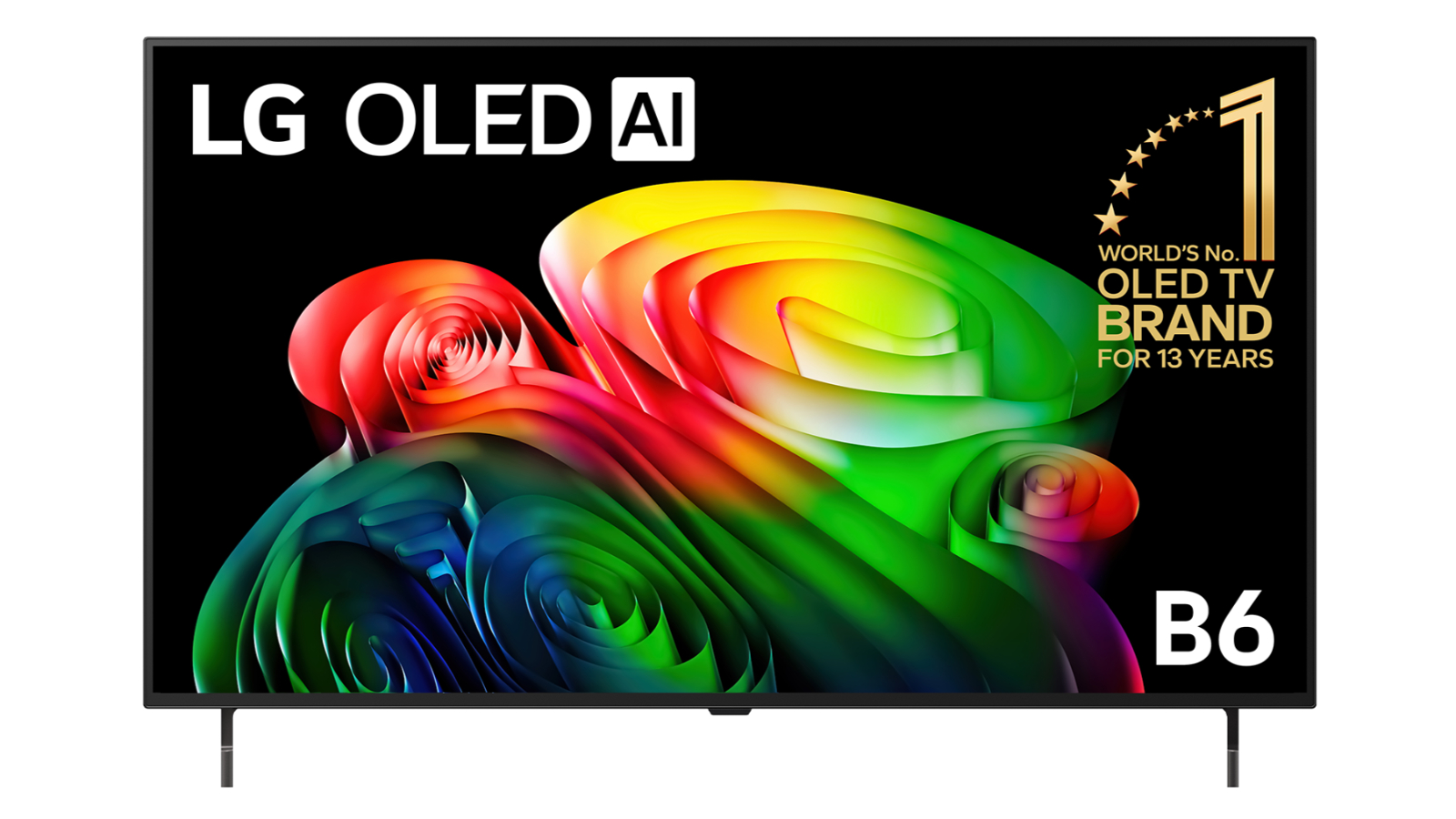 LG 48-inch B6 AI 4K OLED Smart TV 2026