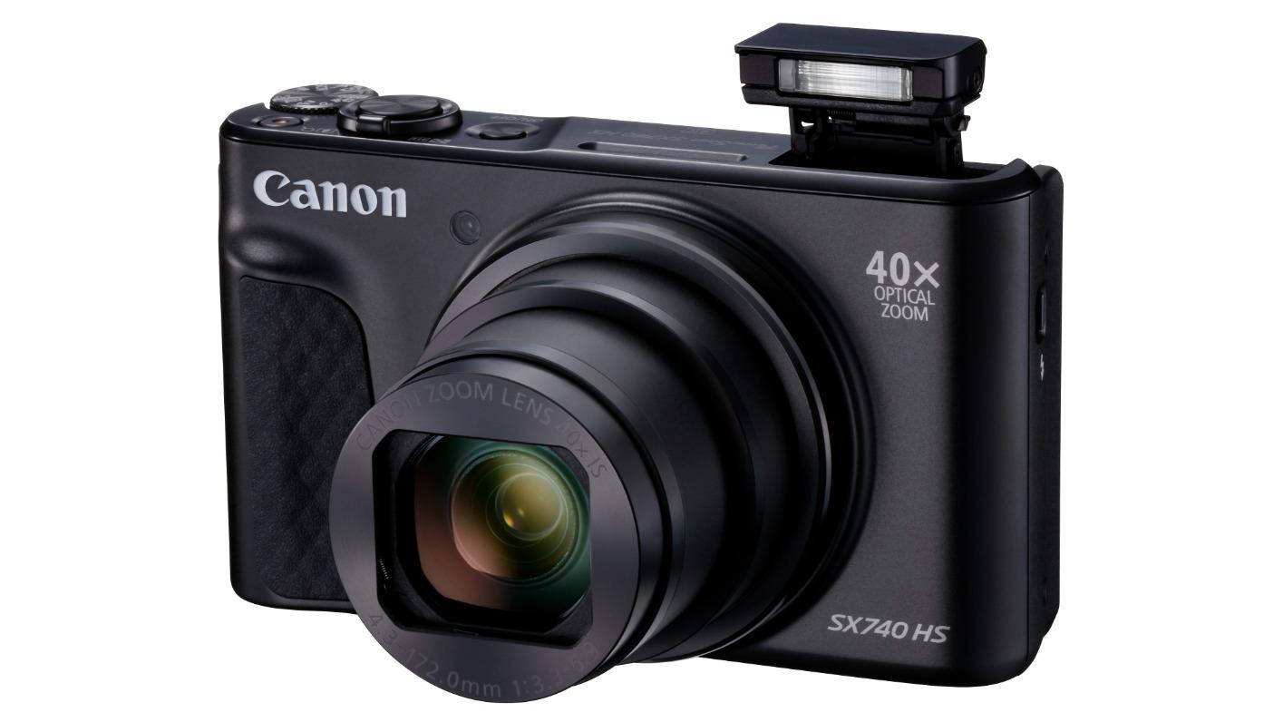 Canon PowerShot SX740 HS - Black | Joyce Mayne