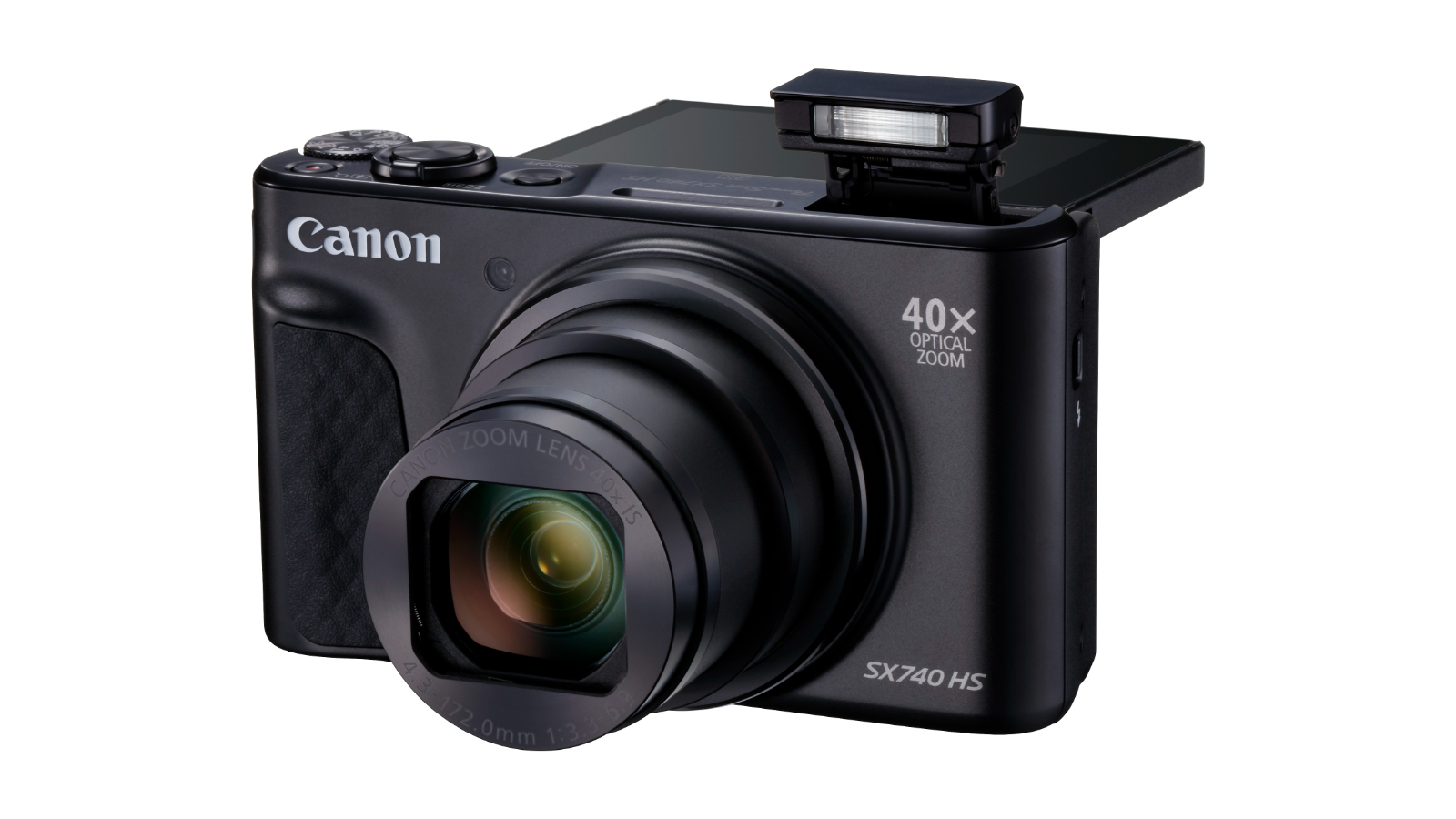 Canon PowerShot SX740 HS - Black | Joyce Mayne
