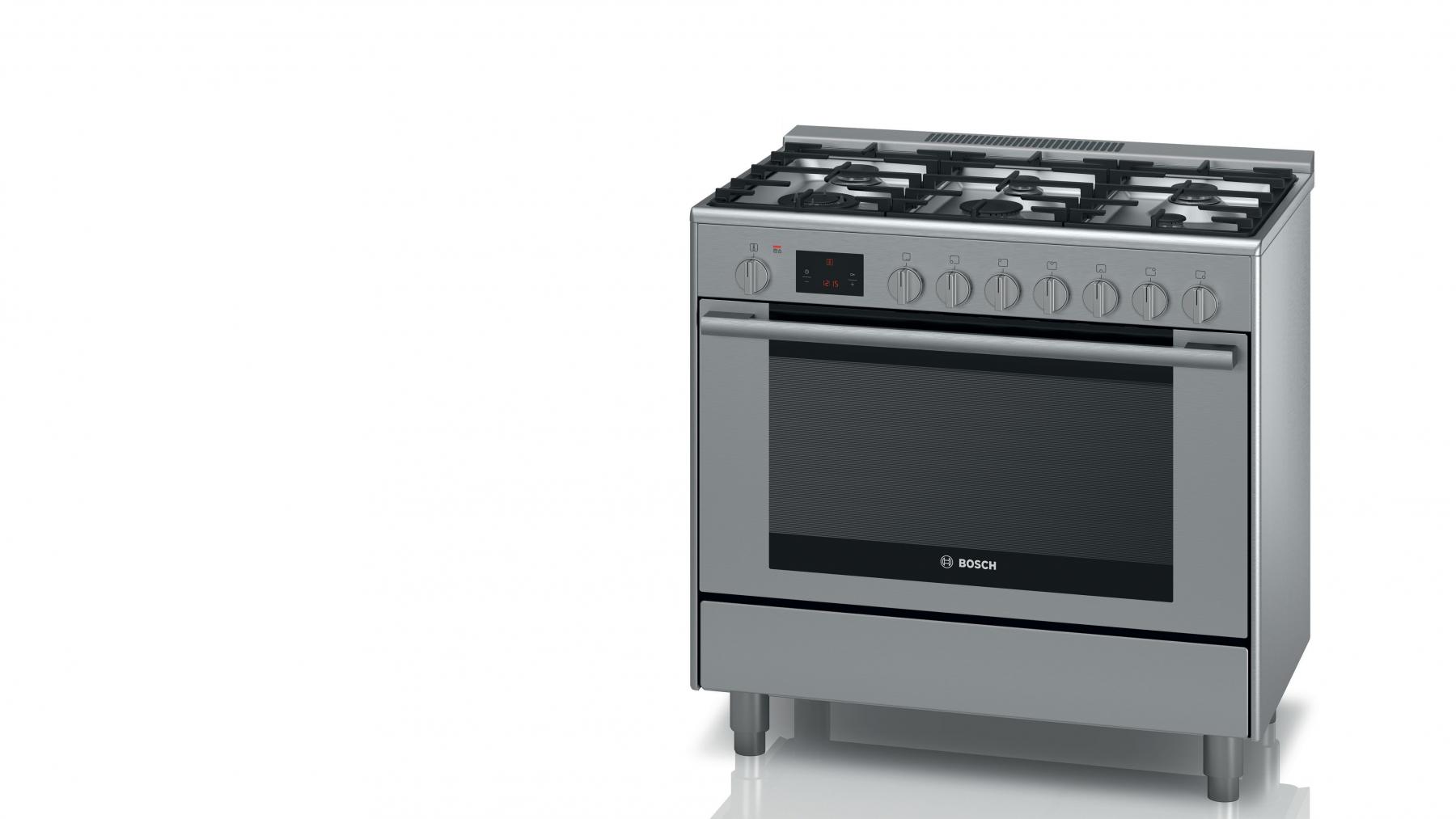 Bosch Series 8 900mm Dual Fuel Range Freestanding Cooker Joyce Mayne