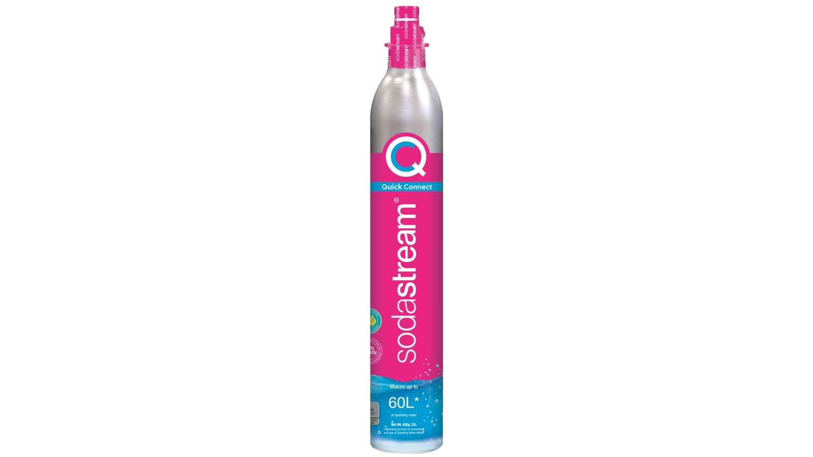 SodaStream Pink Quick Connect Gas Cylinder Joyce Mayne