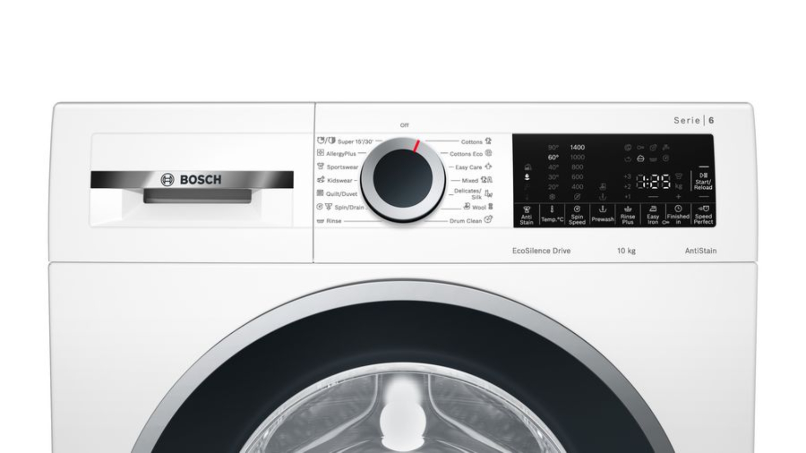 Bosch 10kg Series 6 Front Load Washing Machine Joyce Mayne