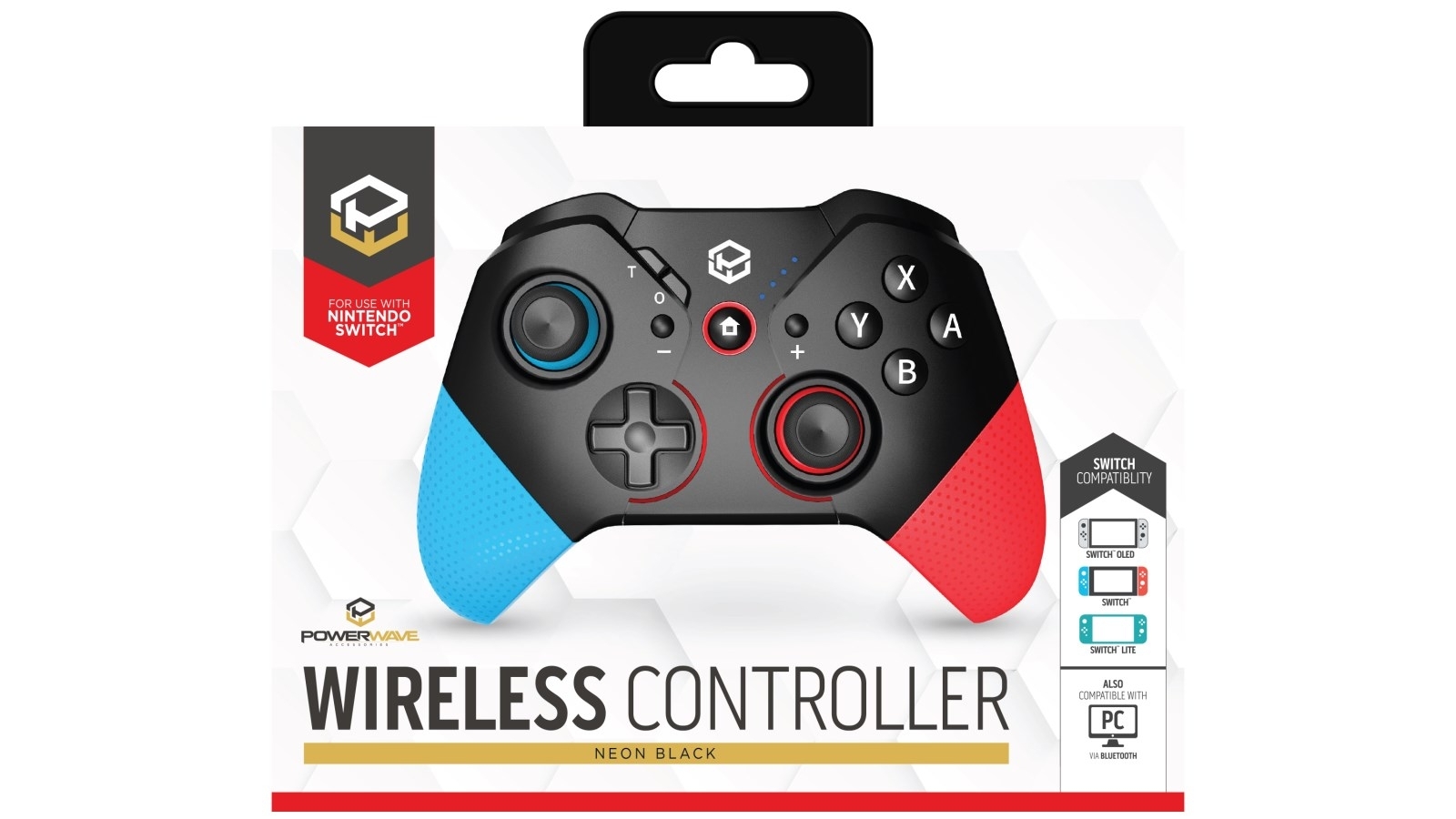 Powerwave Switch Wireless Controller Black Neon Joyce Mayne