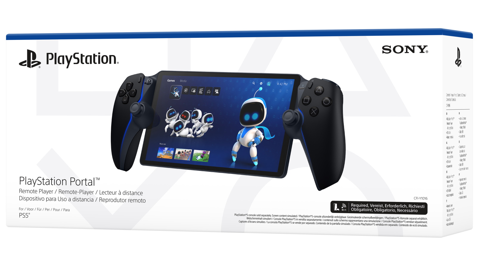 PlayStation Portal Remote Player Midnight Black Joyce Mayne - Main Image