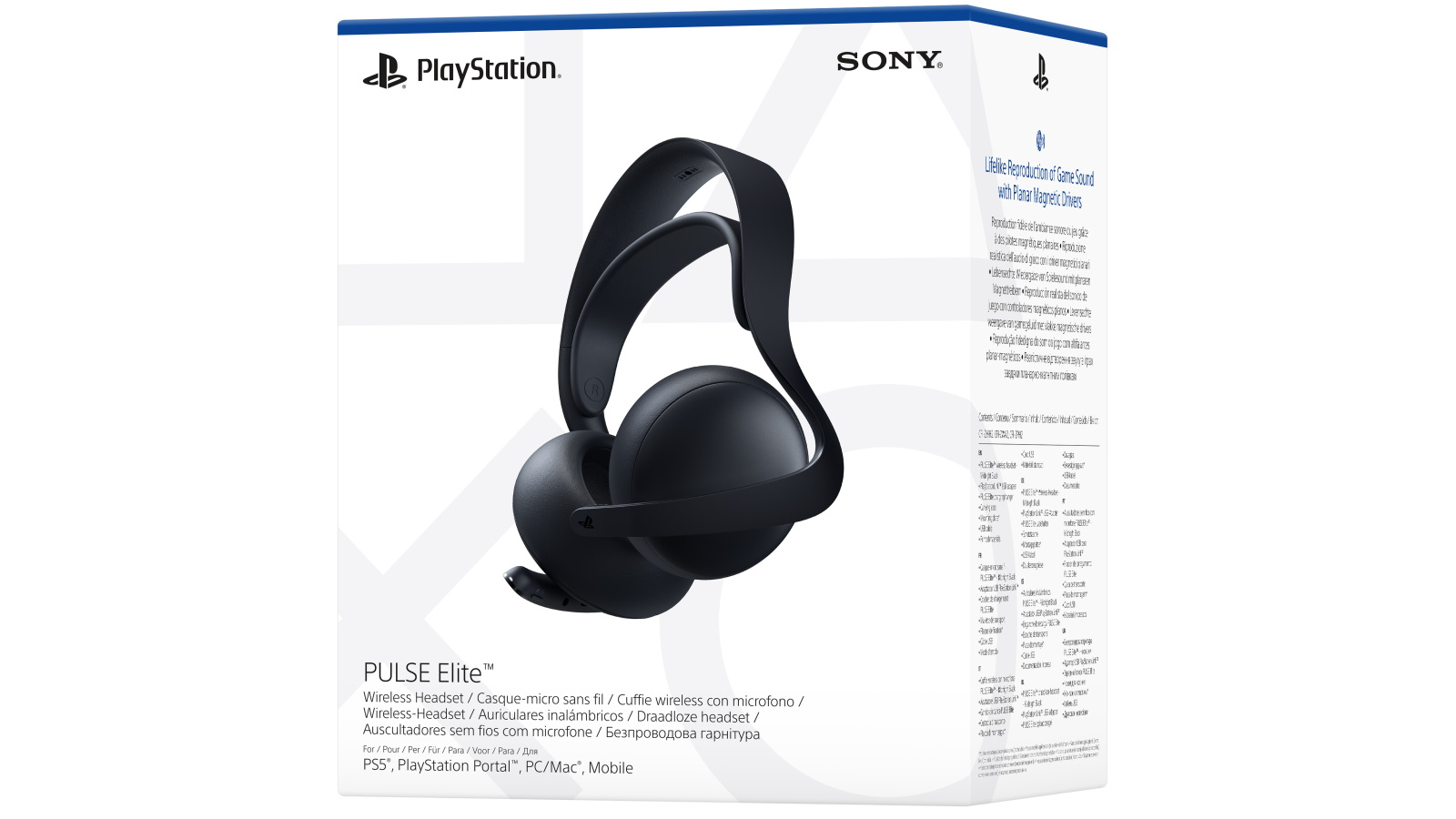 PlayStation PULSE Elite Wireless Headset - Midnight Black | Joyce