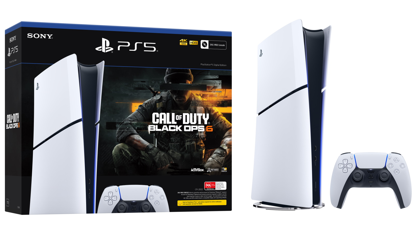 Ps5 Play Alexa Playstation Slim Digital Edition Call Of Duty Black