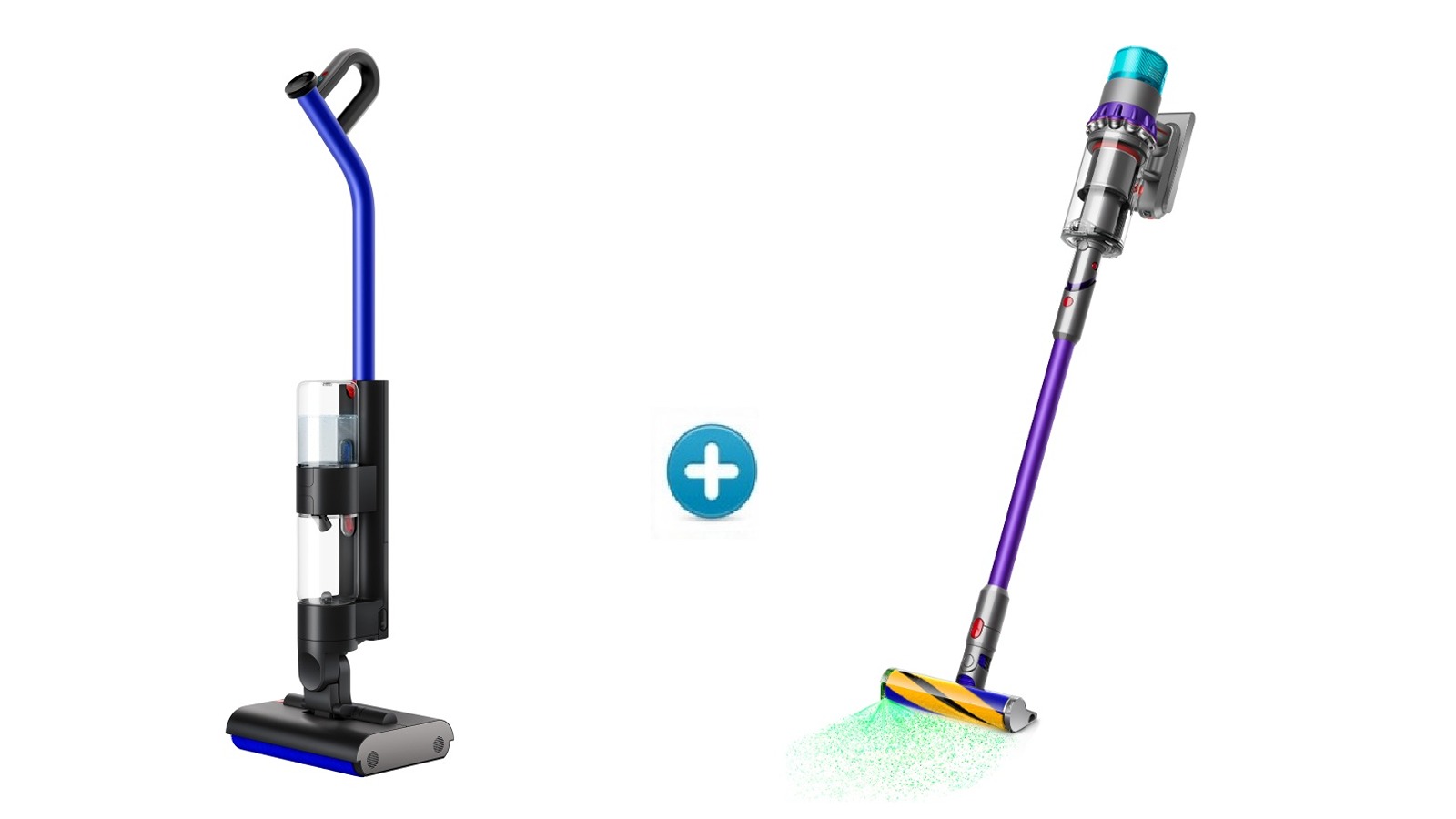 Dyson WashG1 2-in-1 Cordless Hard Floor Cleaner plus Gen5detect Absolute Stick Vacuum