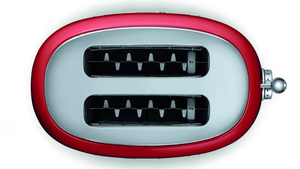 Smeg 50's Retro Style 2 Slice Toaster Red Joyce Mayne