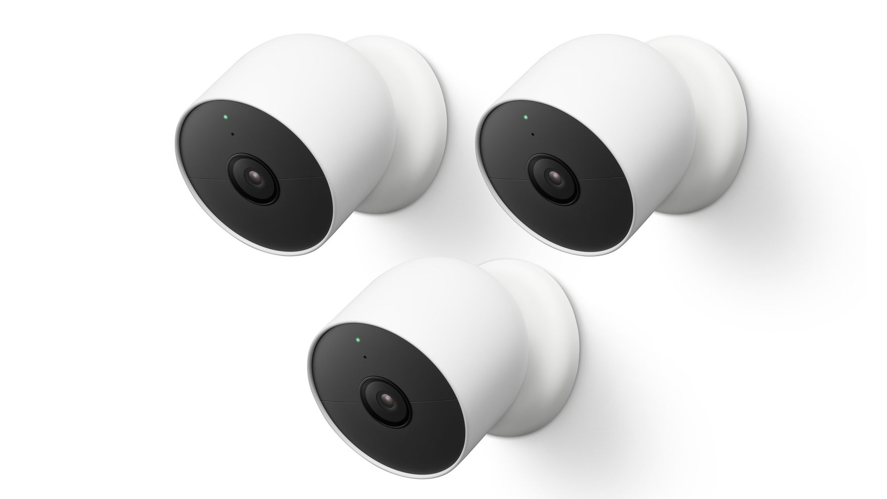 Google Nest Cam (Outdoor or Indoor, Battery) - 3 Pack