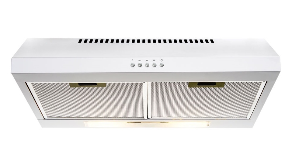 Euromaid 60cm Fixed Rangehood White Joyce Mayne