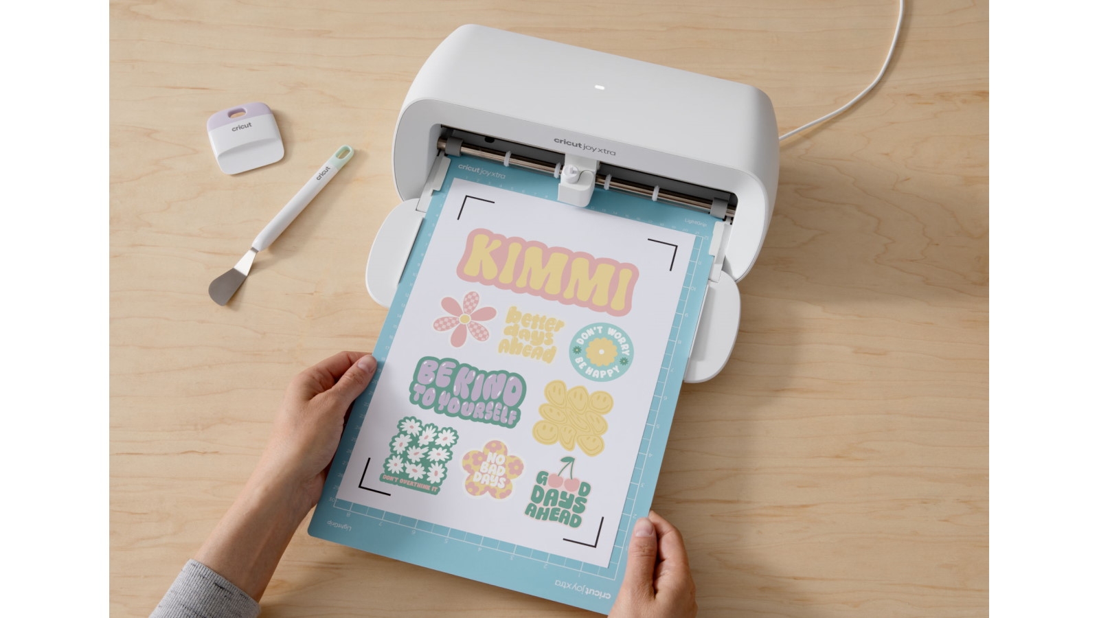 Cricut 8sheets A4 Printable Sticker Paper White Joyce Mayne