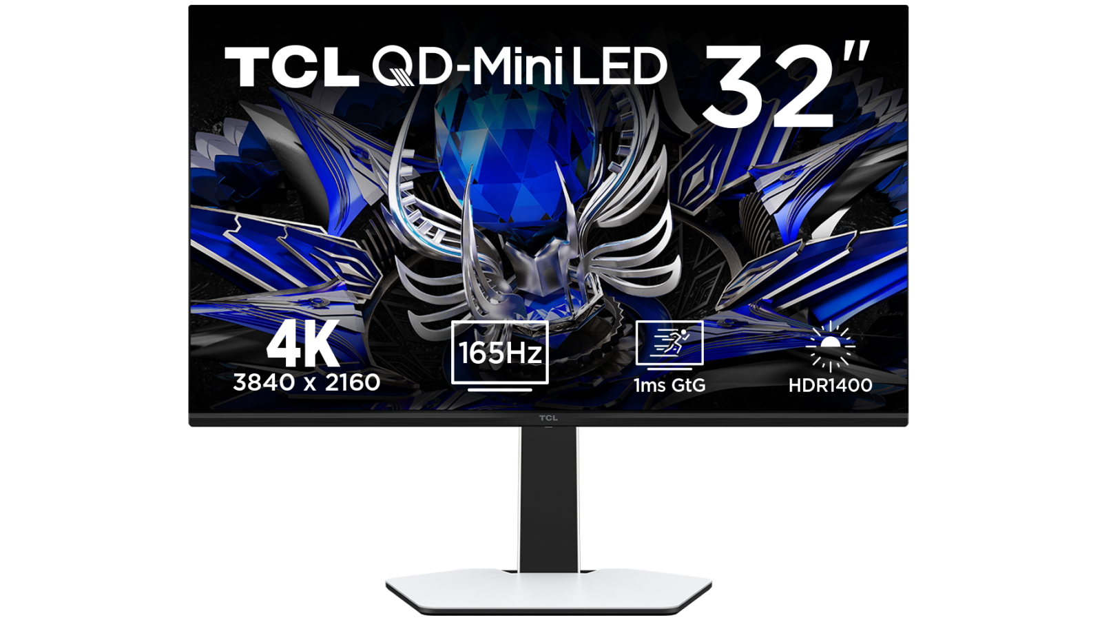 TCL 32-inch R84 4K QD-Mini LED Gaming Monitor | Joyce Mayne