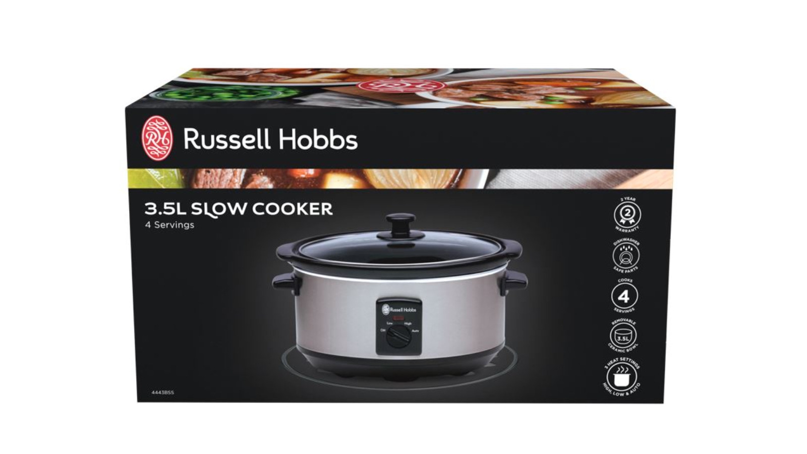 Russell Hobbs 3.5L Slow Cooker Joyce Mayne