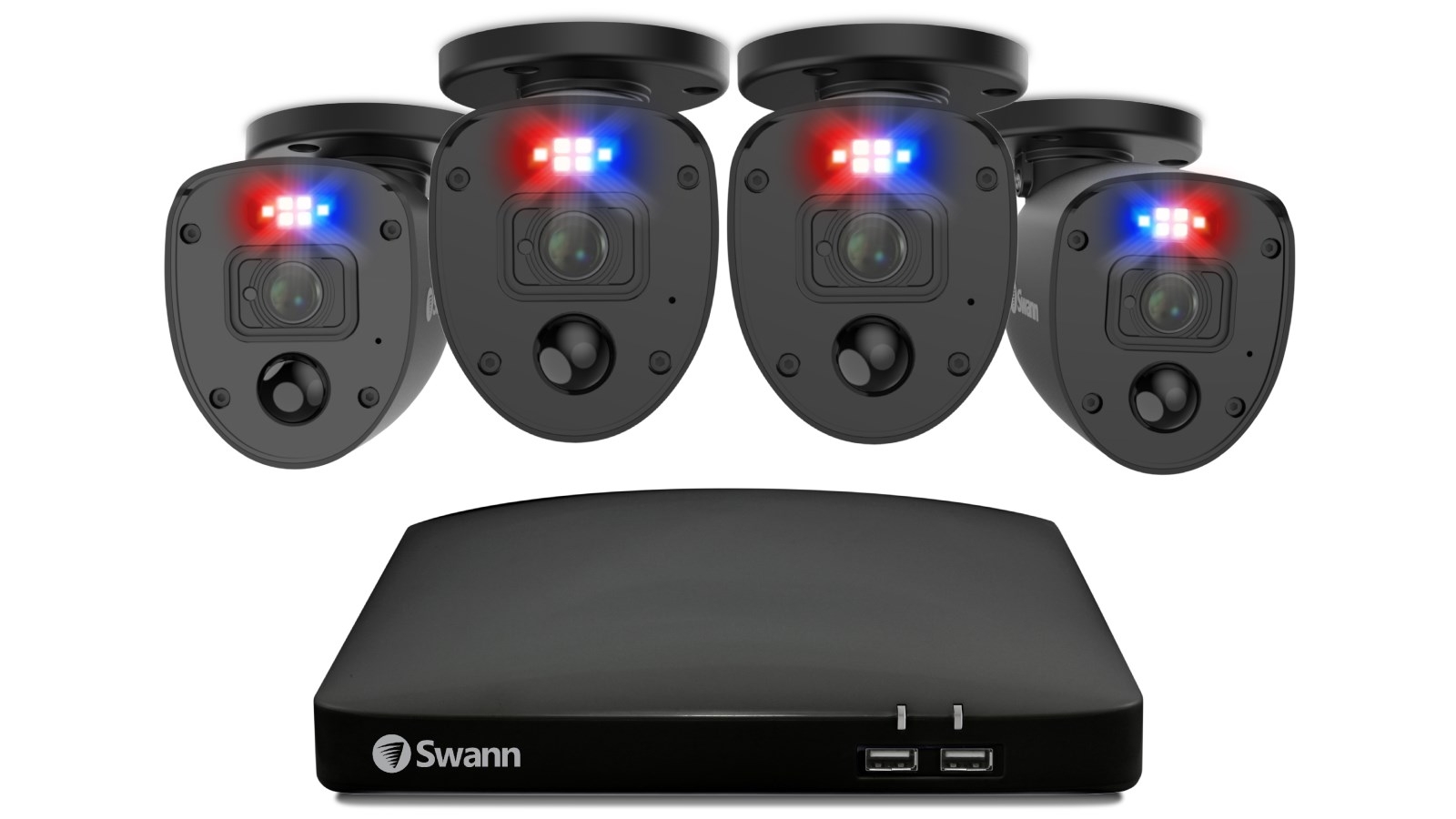 Swann Enforcer 4 Channel 1080p FHD DVR Security System with
