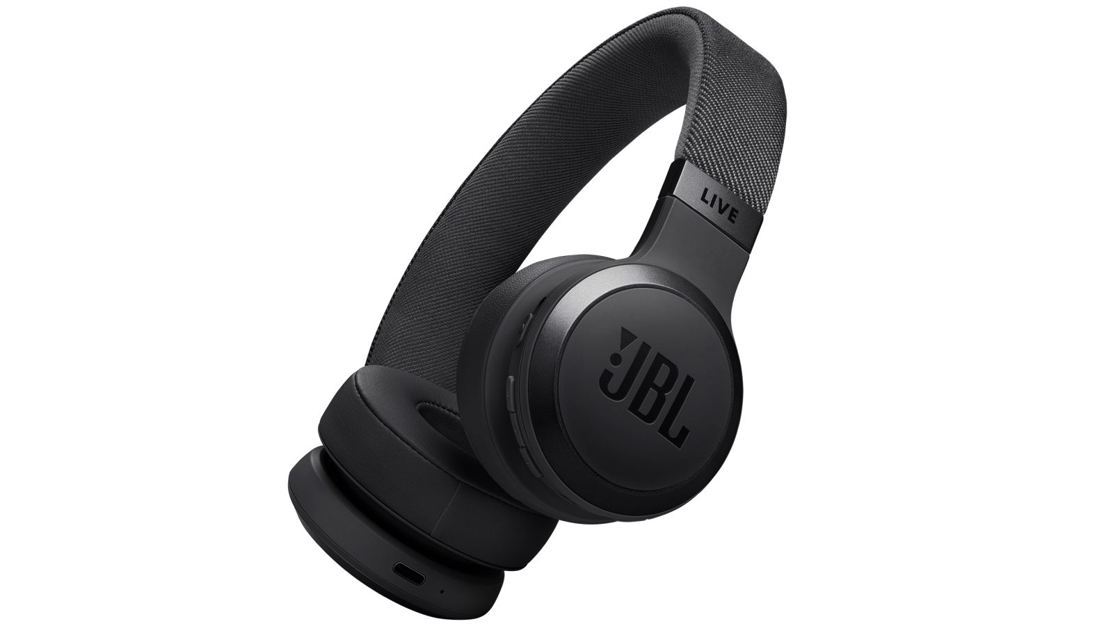 JBL Live 670 True Adaptive Noise Cancelling Wireless On-Ear Headphones - Black