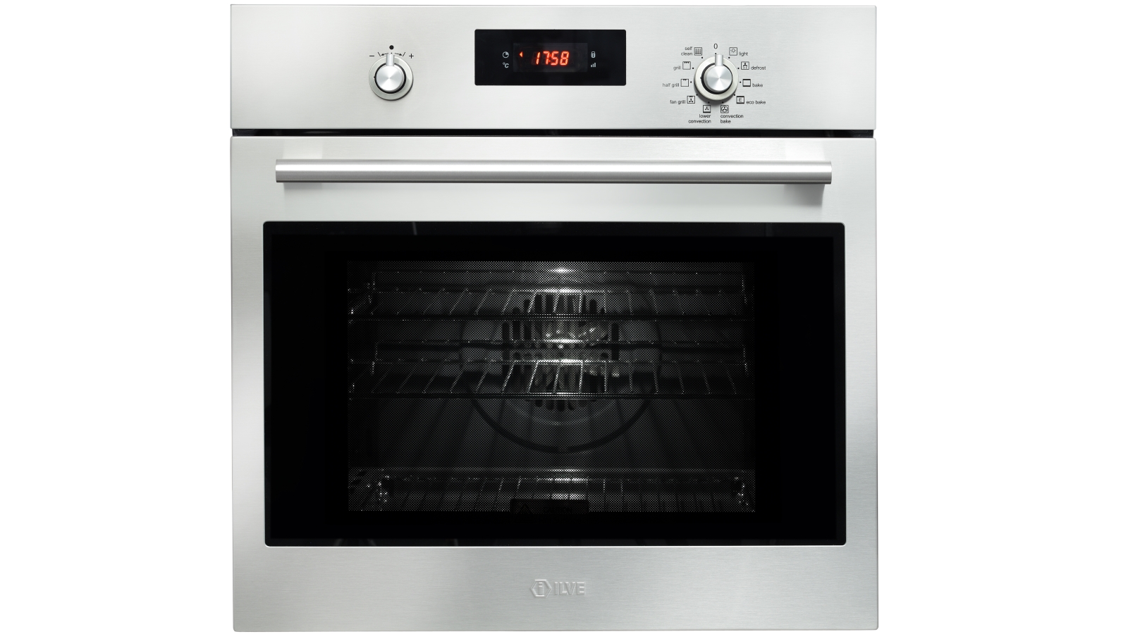 ILVE 600mm BuiltIn Electric Pyrolytic Oven Joyce Mayne