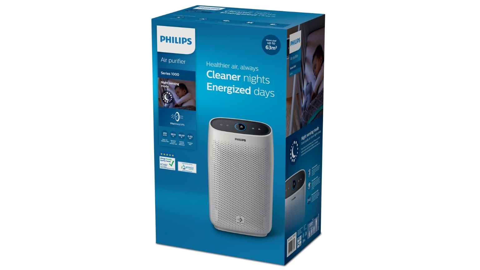 wolf Location grill Philips Series 1000 Air Purifier - White | Joyce Mayne