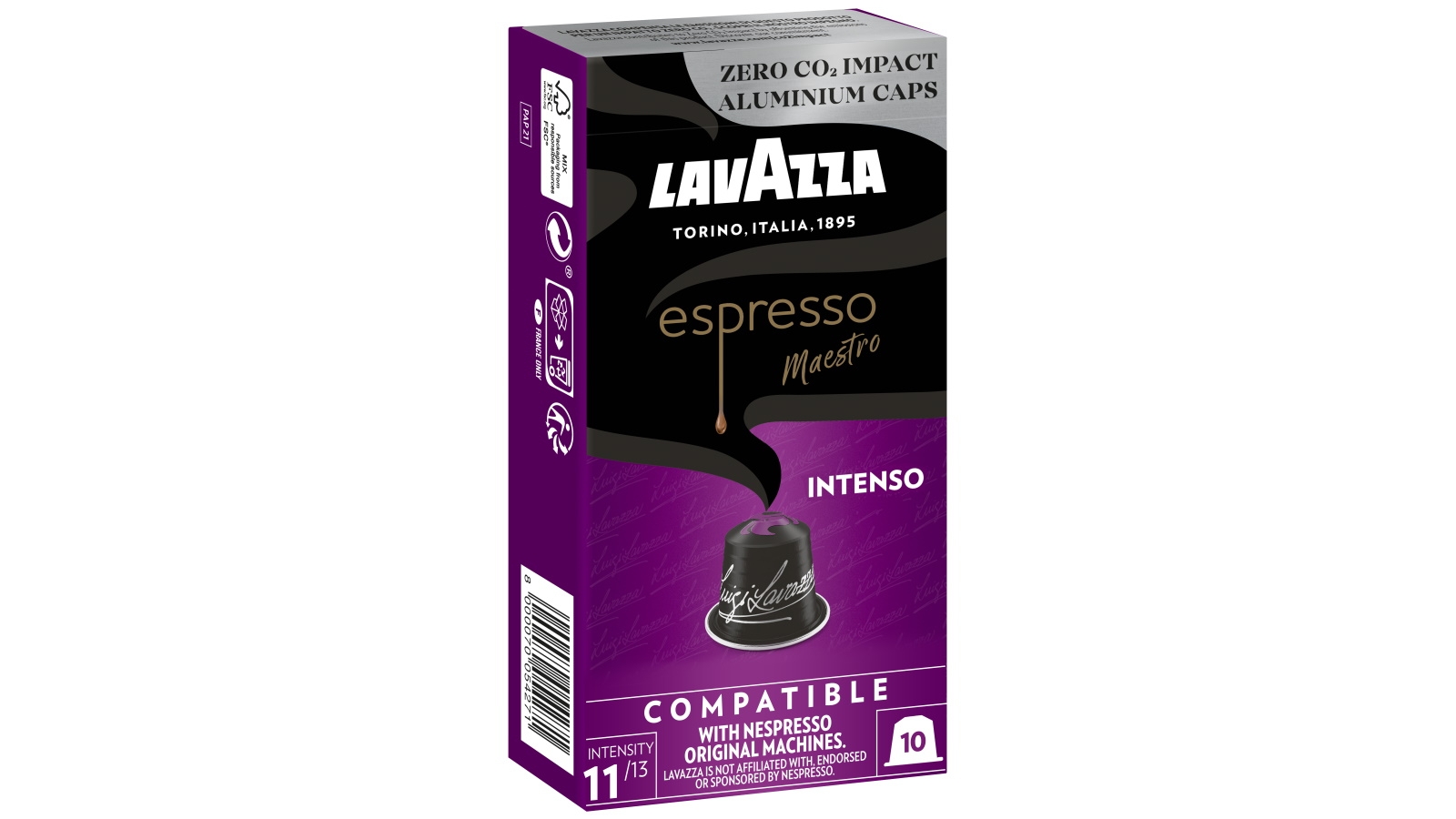 Lavazza Espresso Maestro Intenso Coffee Capsules 10 Pack Joyce