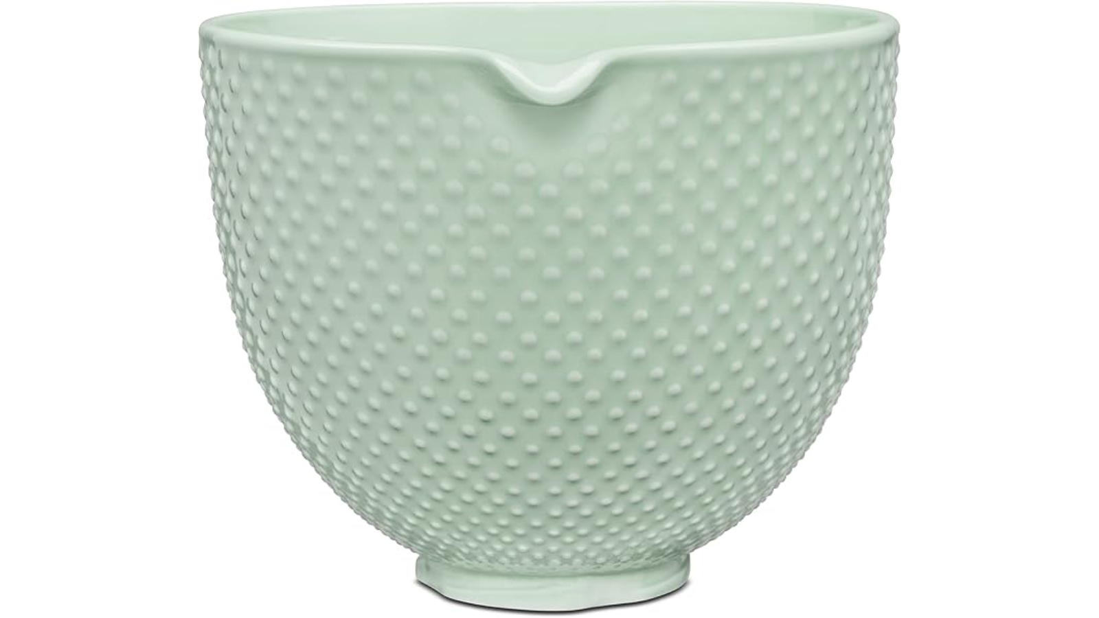 KitchenAid 4.7L Dew Drop Ceramic Bowl - Green