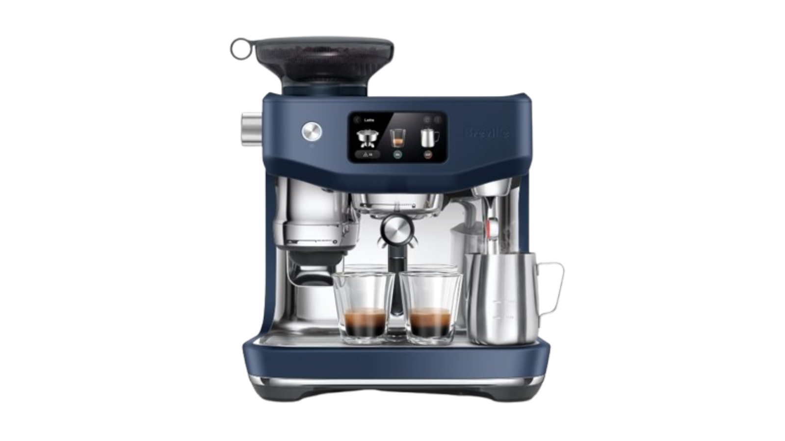 Breville the Oracle Jet Coffee Machine Damson Blue Joyce Mayne