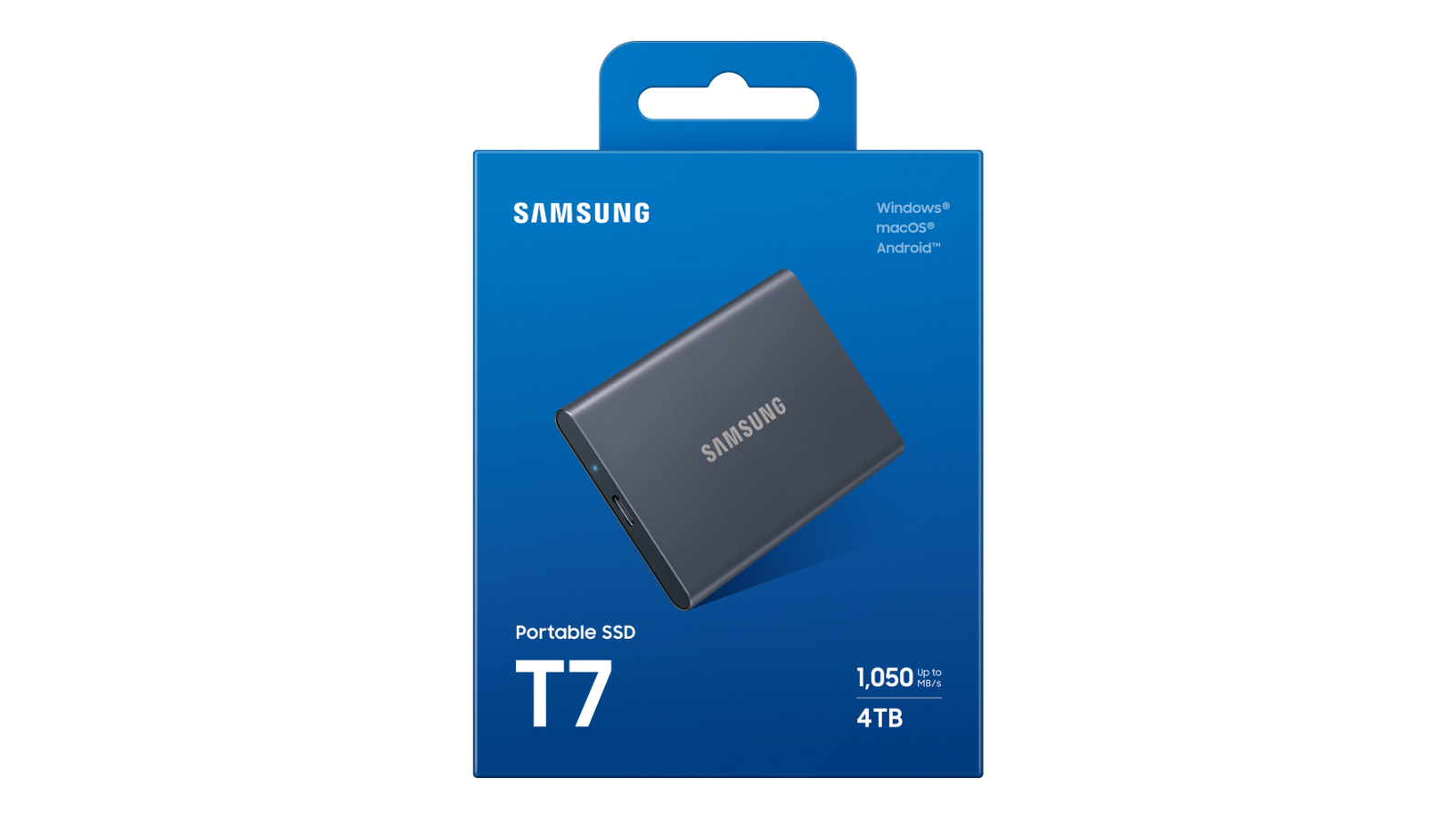 Samsung T7 USB 3.2 4TB Portable SSD - Titan Grey | Joyce Mayne