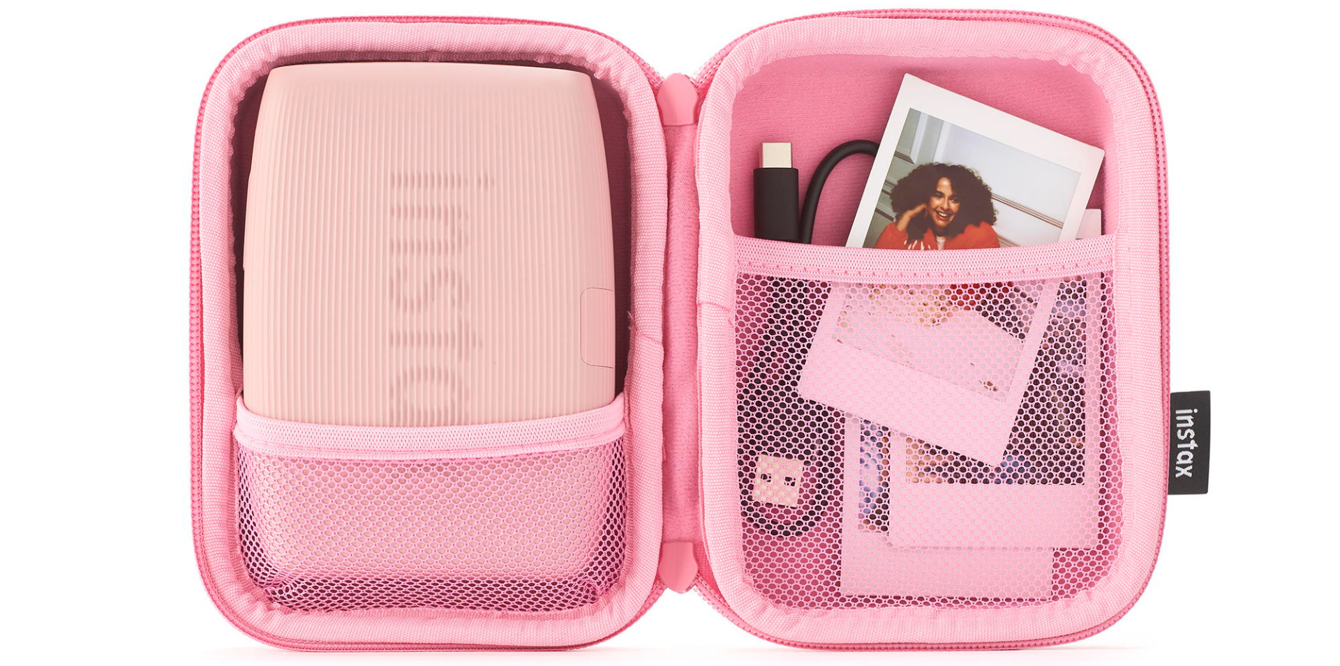 instax mini Link Case Rose Pink Joyce Mayne