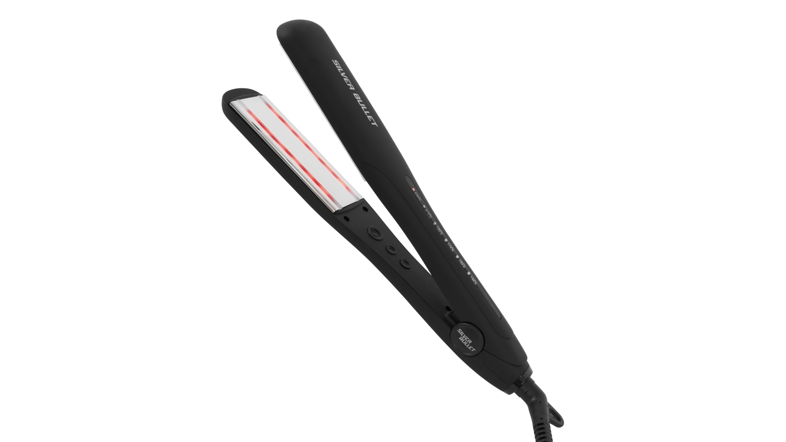 Silver Bullet Elysium 230 Titanium Infrared Hair Straightener - Wide ...