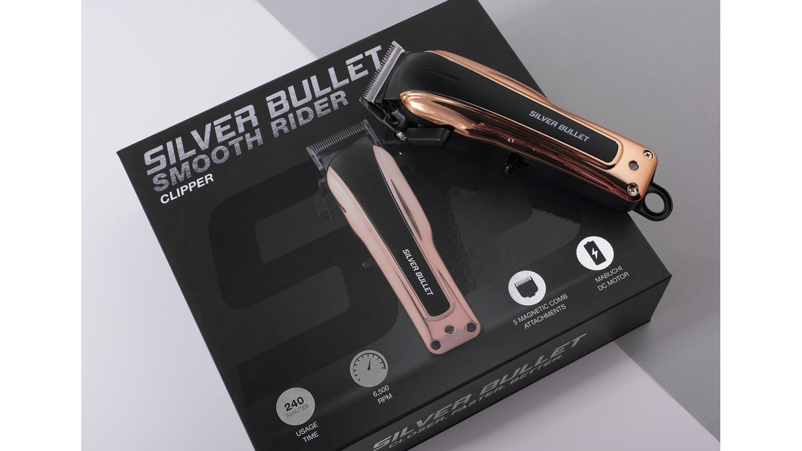 Silver Bullet Smooth Rider Hair Clipper Joyce Mayne