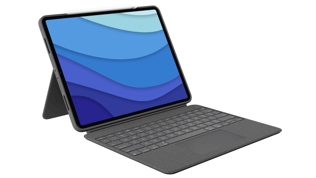 Logitech Combo Touch Backlit Keyboard Case with Trackpad for iPad Pro