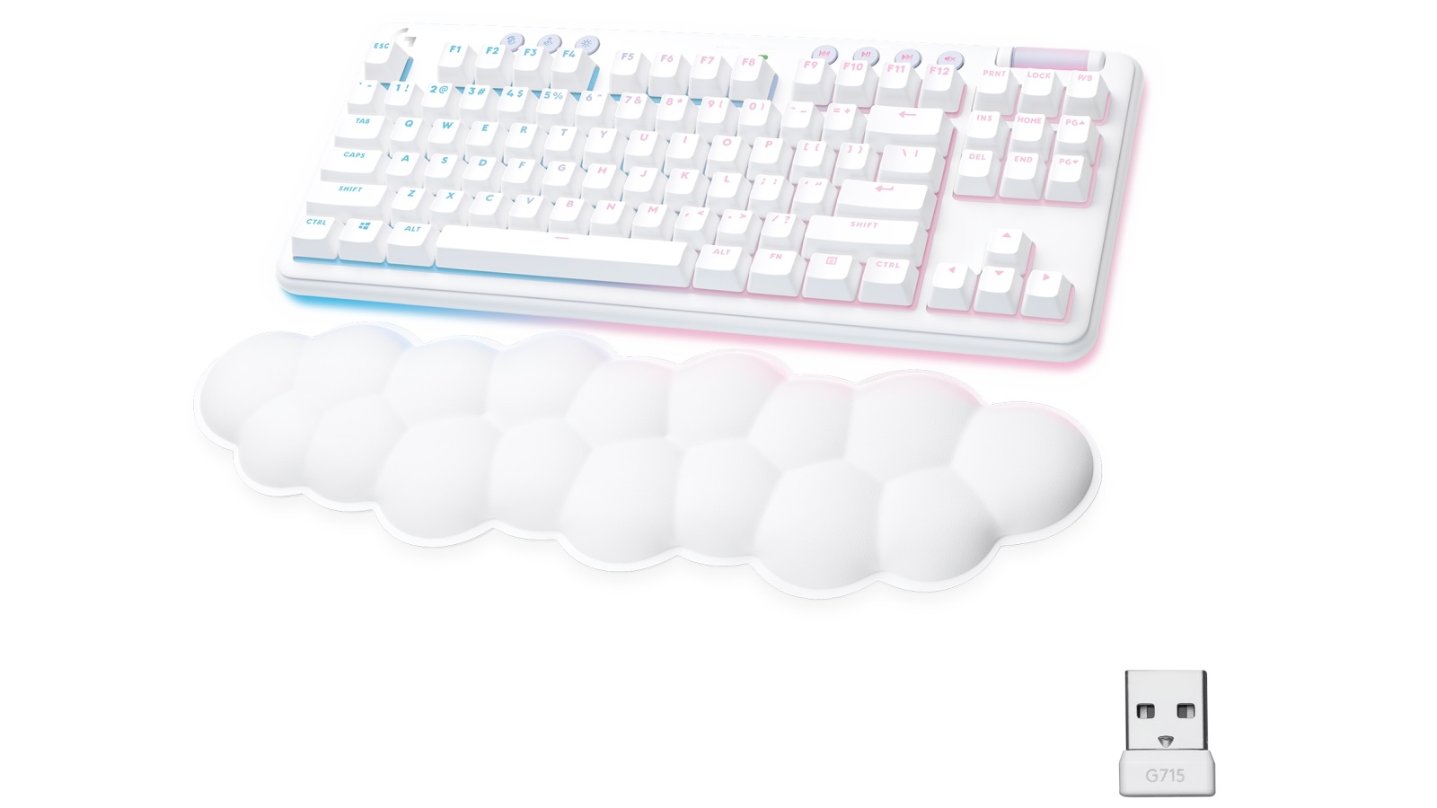 Logitech G715 Wireless Mechanical Gaming Keyboard White Joyce Mayne