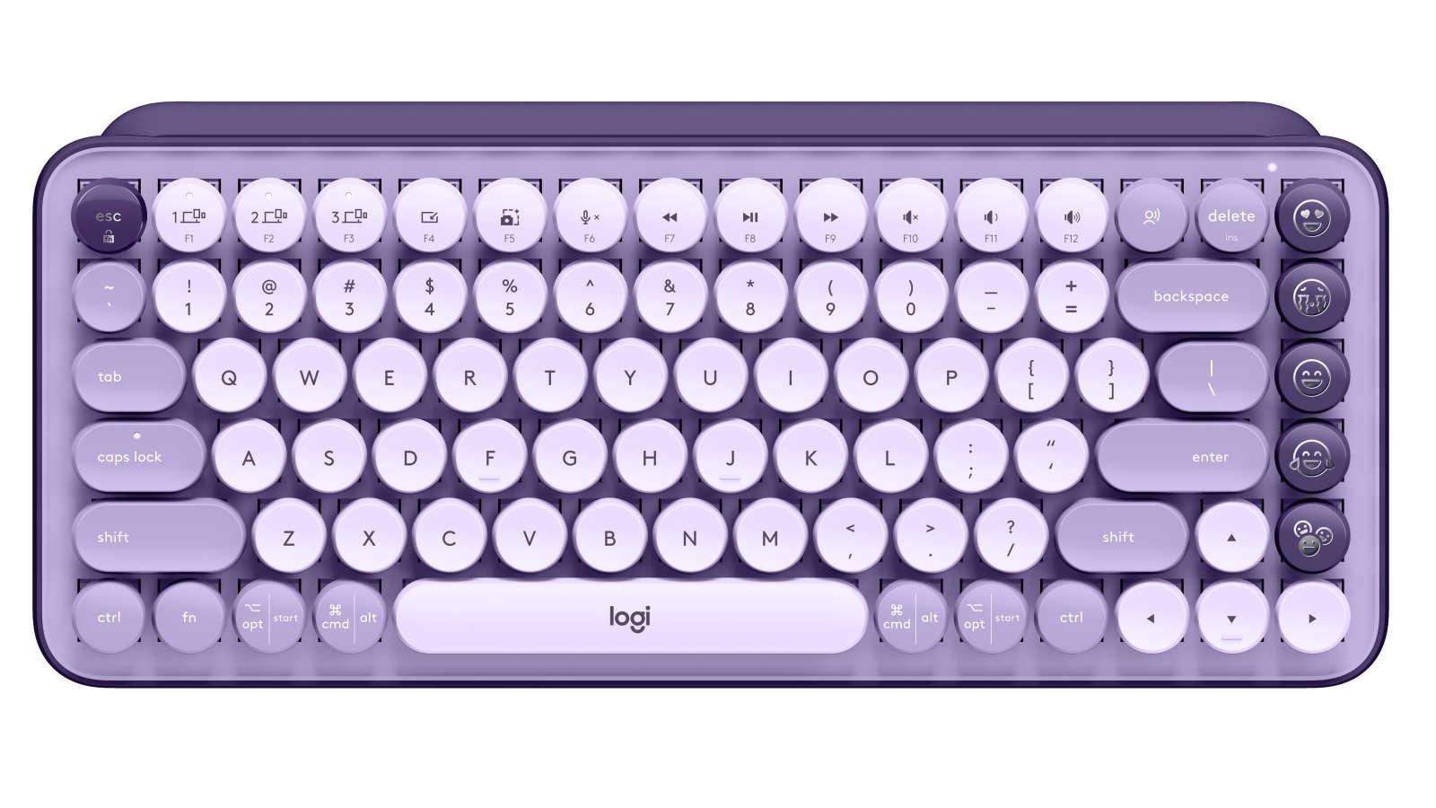 Logitech POP Keys Wireless Mechanical Emoji Keyboard