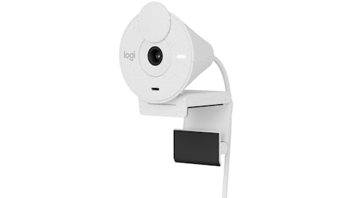 Logitech Brio 300 Full HD Webcam with Privacy Shutter Off White