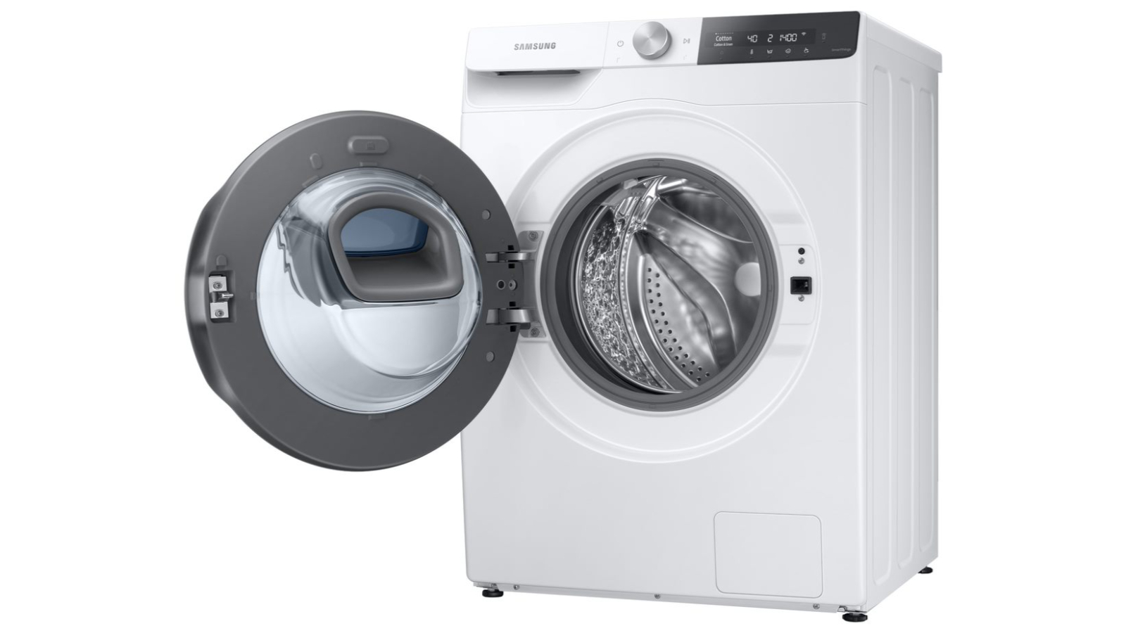 Samsung 10kg AddWash Front Load Washing Machine - White | Joyce Mayne