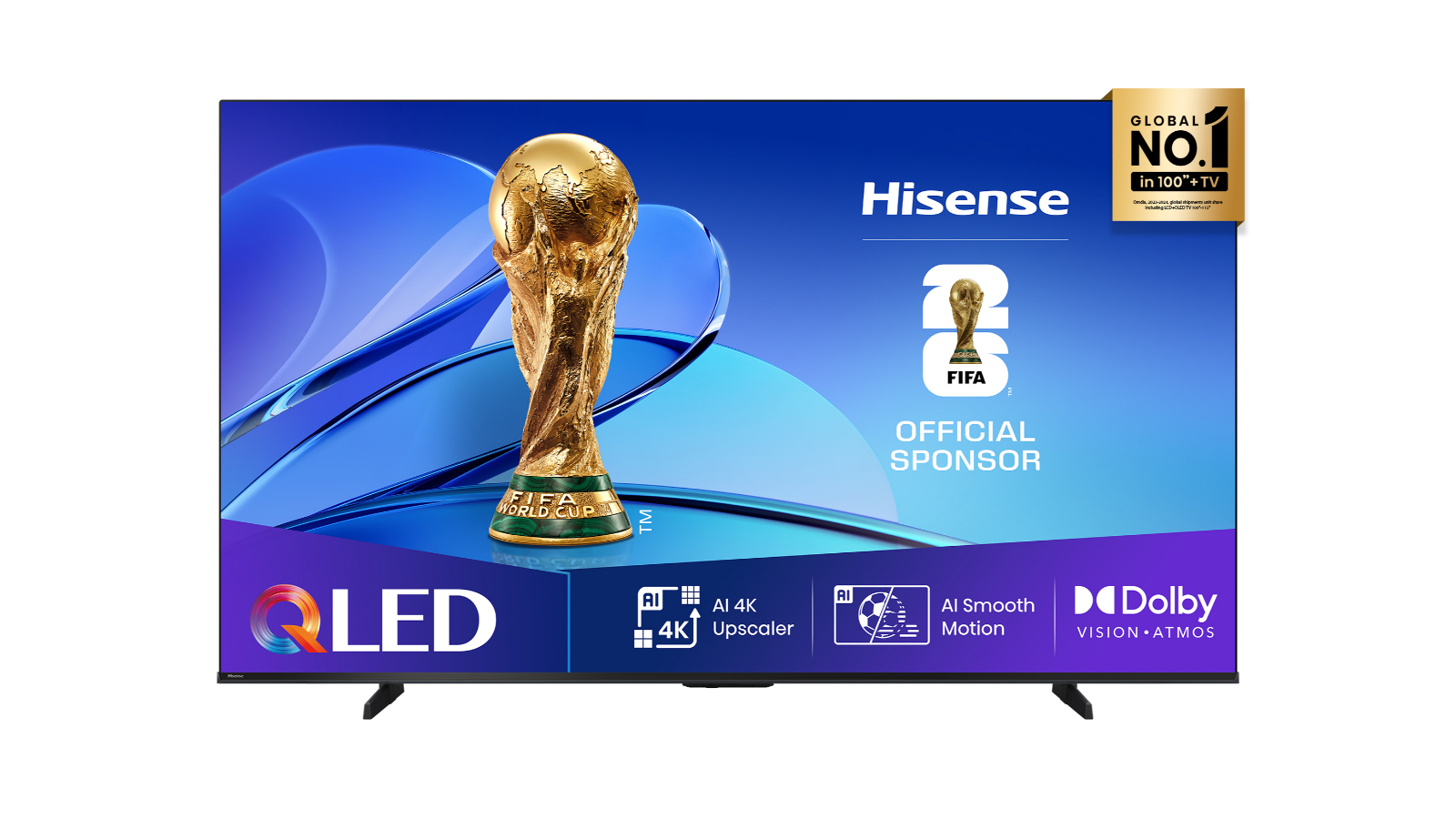 Hisense 65-inch Q6Q 4K QLED Smart TV 2025