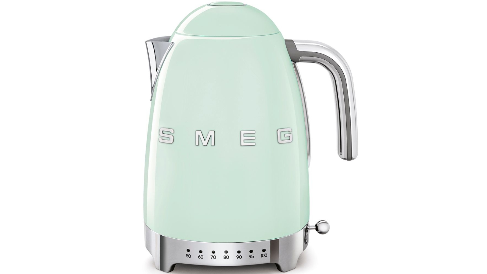 Smeg 50's Retro Style Variable Temperature Electric Kettle Pastel
