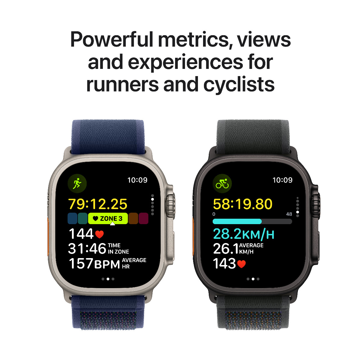 Apple - A.u Apple Watch Ultra 2 GPS + Cellular 49mm Black Titanium Case