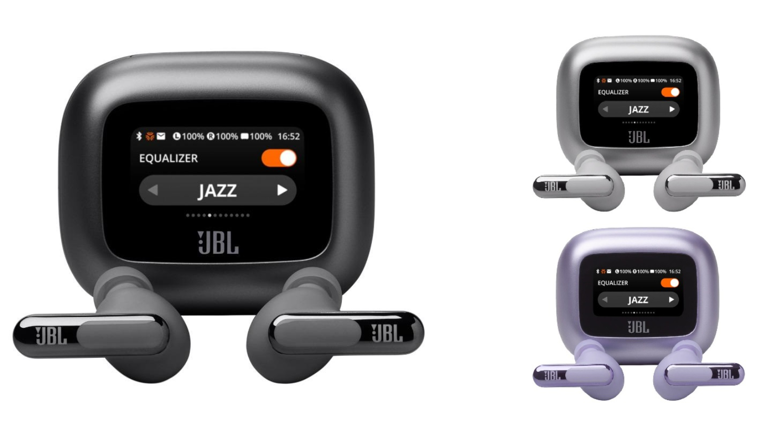 JBL Live Beam 3 True Wireless ANC Earbuds with Screen