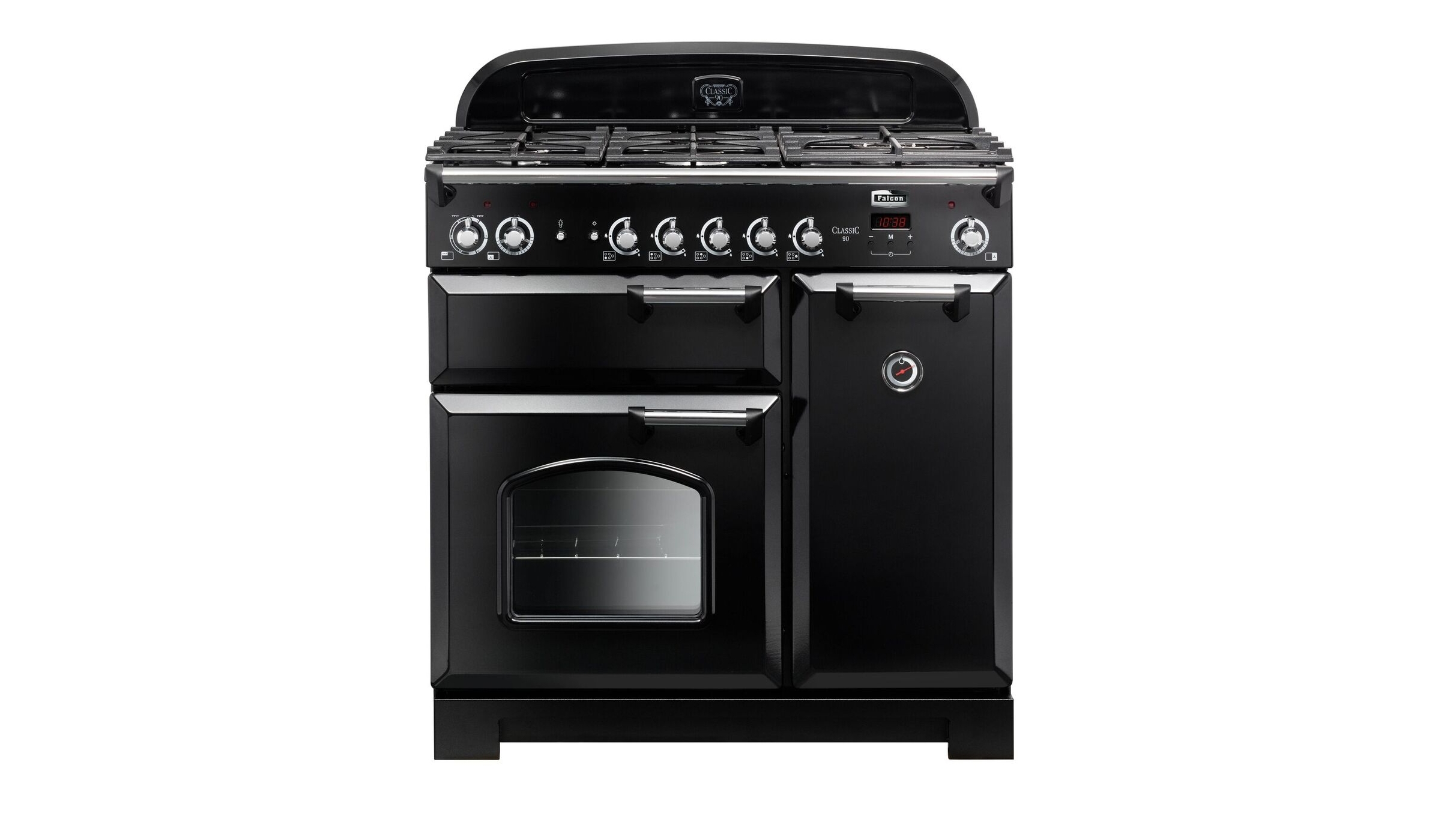 Falcon Classic 900mm Natural Gas Freestanding Upright Cooker Black