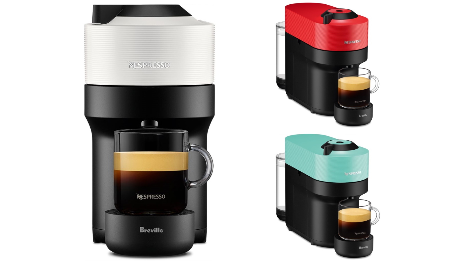 Nespresso Vertuo Pop Solo Coffee Machine by Breville Joyce Mayne