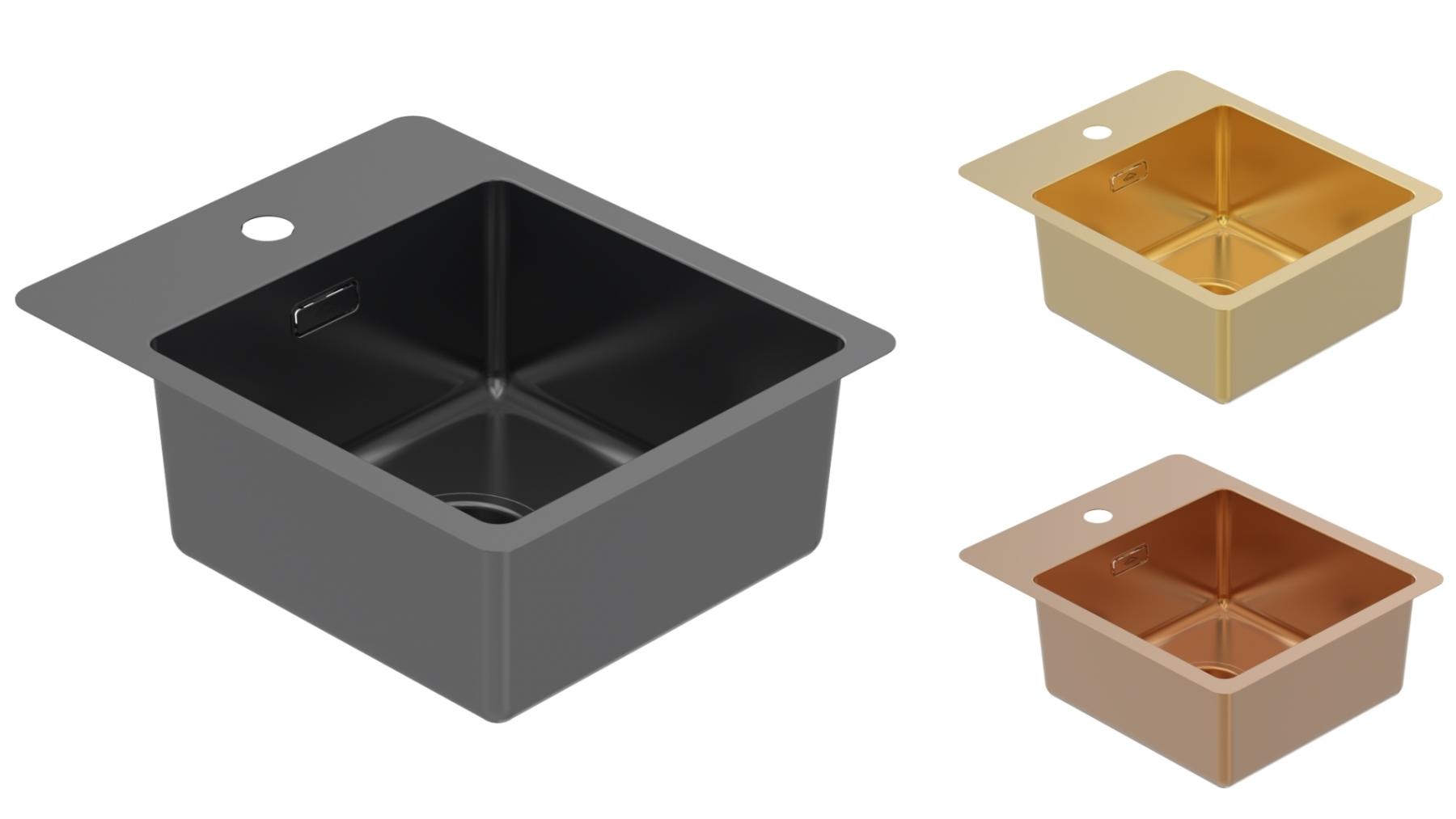 Abey BS2 Bar Sink with Tap Ledge Joyce Mayne