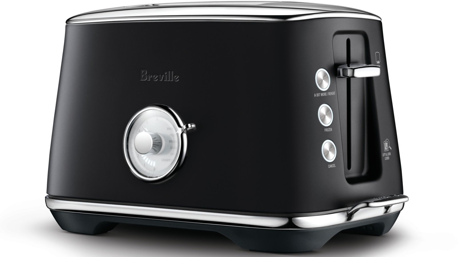 Breville the Toast Select Luxe 2 Slice Toaster Black Truffle Joyce Mayne