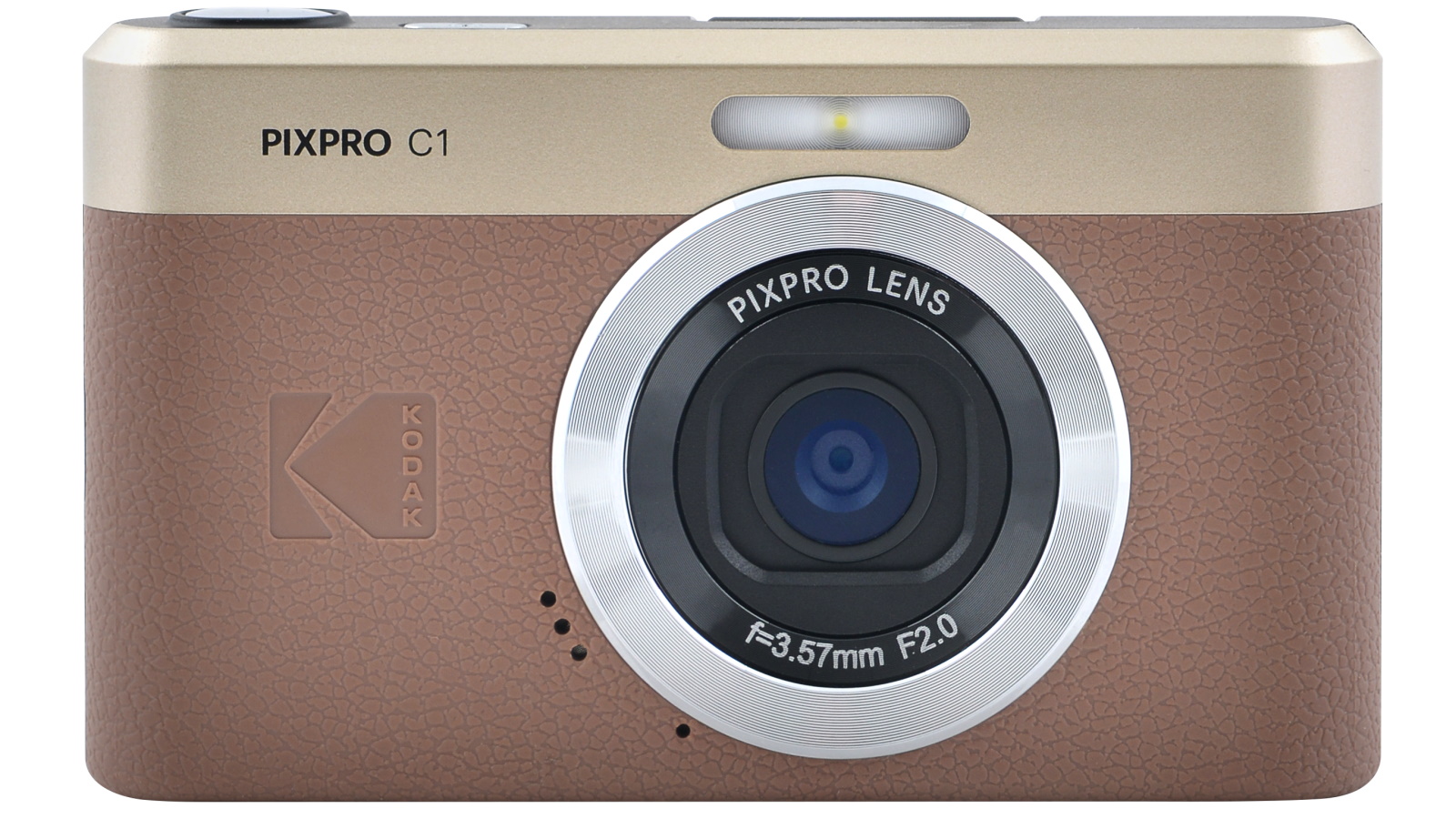 Kodak Pixpro C1 Digital Camera - Brown | Joyce Mayne