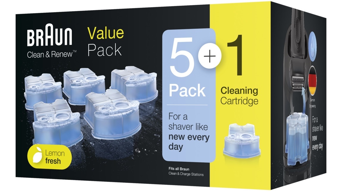 【BRAUN美品】 Clean&Renew5個+1個 3箱セット ブラウン洗浄液 Amazon | BRAUN(ブラウン) クリーン&リニューシステム専用洗浄液