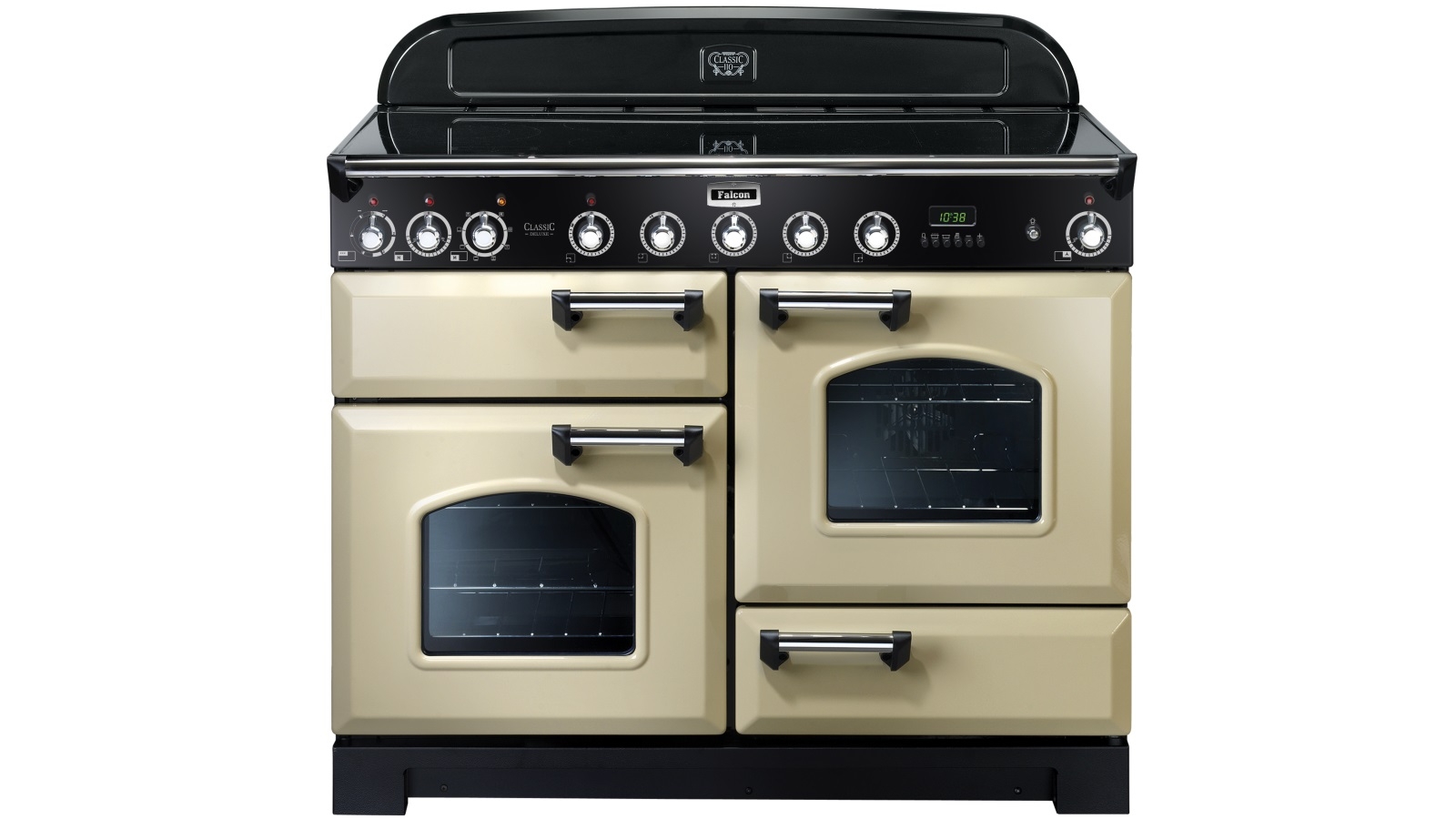 Falcon Classic Deluxe 1100mm Chrome Fitting Induction Range