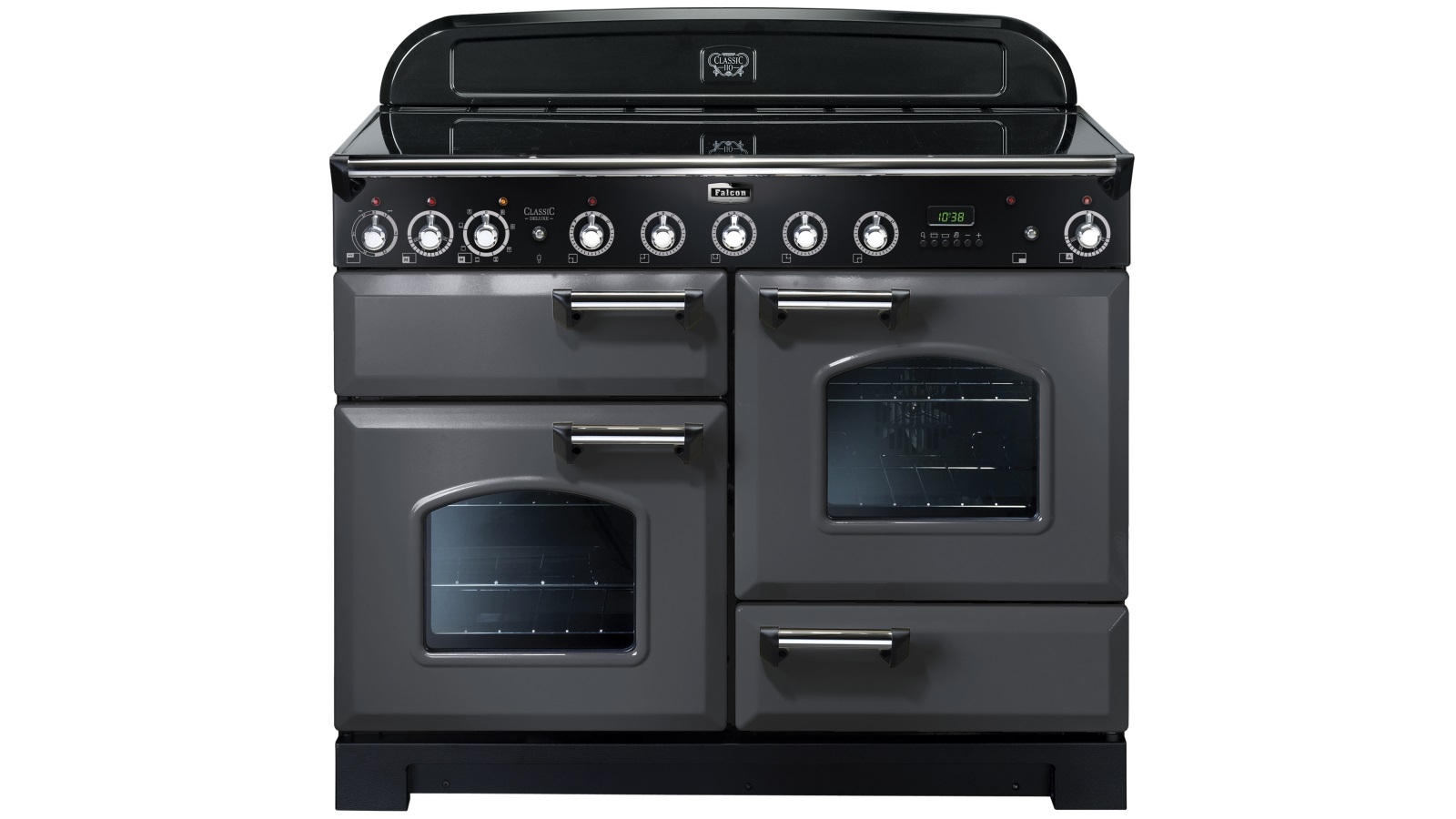 Falcon Classic Deluxe 1100mm Chrome Fitting Induction Range