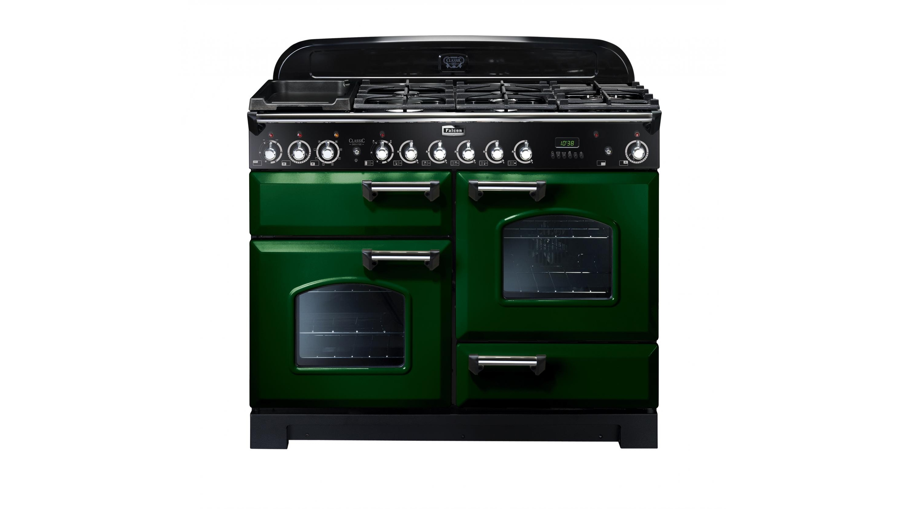 Falcon Classic Deluxe 1100mm Dual Fuel Freestanding Cooker Racing