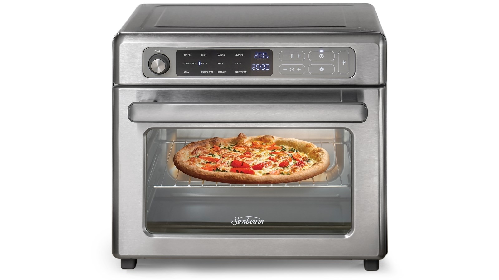 Sunbeam 22L 12in1 Digital MultiFunctional Air Fryer Oven Joyce Mayne