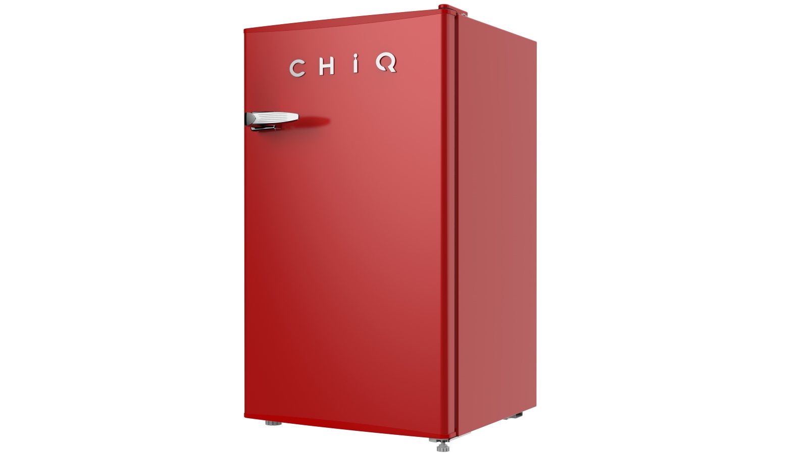 CHiQ 90L Retro Style Bar Fridge Red Joyce Mayne