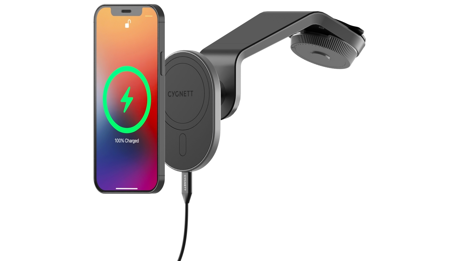 MagHold Car Wireless Charger Window Mount Joyce Mayne